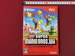 ｃ▼▼ ゲーム ソフト　Wii　ニュー・スーパーマリオブラザーズ　SUPER MARIO BROS.wii　ニンテンドー　Nintendo　/　L12