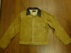 超希少・Joe McCoy Lot.335 Southern Drovers Jacket 1stスウェードジャケット40