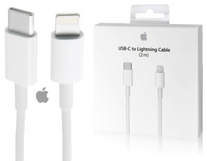 Apple USB-C ケーブル アップルiPhone/iPad/iPod対応ケーブル 2m Lightning-USB-Cケーブル 純正品 MKQ42AM/A