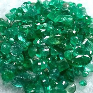 1円〜!!小粒!!［天然エメラルドおまとめ20.5ct］j 約4.1g ルース 裸石 宝石 ジュエリー jewelry emerald ベリル w3マ13