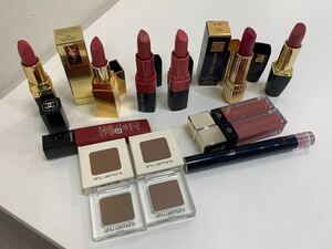 コスメ まとめ売り CHANEL ランコム YSL BOBBI BROWN クレドポーボーテ ESTE LAUDER シュウウエムラ ほぼ未使用品