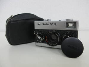 中古 カメラ Rollei ローライ 35S / Sonnar 2.8 / 40 Rollei-HFT フィルムカメラ ※動作未確認 ／F