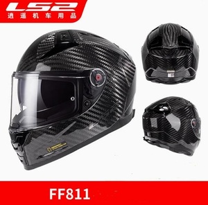 新品 LS2 エルエスツー FF811 Vectror II Carbon Savage Helmet カーボン製 フルフェイスヘルメット 艶あり