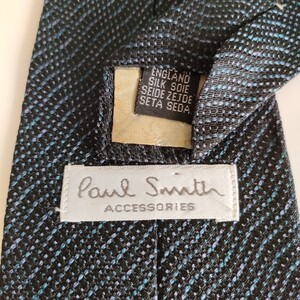 Paul Smith（ポールスミス）ネイビーブラックネクタイ