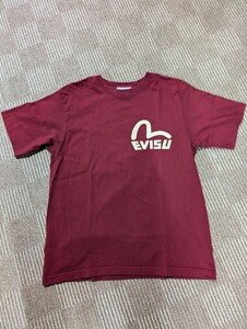 EVISU エヴィス　半袖Tシャツ　ワイン　サイズ38