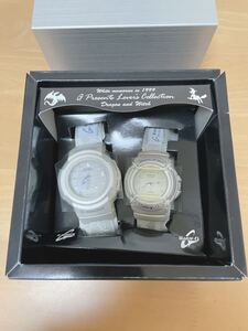 G-SHOCK Baby-G ラバーズコレクション1999年モデル　クリスマス限定　ペアウォッチ　ドラゴンと魔女　ホワイト　カシオ　CASIO LOV99-3