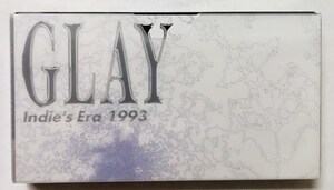 未開封[VHS] GLAY『 INDIE’S ERA 1993 VOL.3 結成5周年ライブ ノーカット版 』