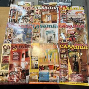 s0909-5.洋書まとめセット/洋雑誌/casamia/雑貨ディスプレイ/インテリア/クラシック/アンティーク/ヴィンテージ/小物/装飾