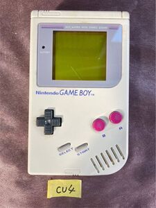 CU4P Nintendo 任天堂 ニンテンドー GAMEBOY ゲームボーイ 初代ゲームボーイ 本体 DMG-01 グレー ゲーム機 レトロ 現状