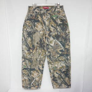 【1円】Supreme×b.b.Simon 国内正規 24AW 24FW Studded Double Knee Painter Pant ダブルニー ペインターパンツ スタッズ Camo カモ 30