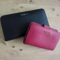 FURLA（フルラ）長財布、二つ折り2個セット