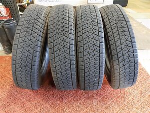 CF6221■175/80R15 90Q　4本価格　BRIDGESTONE BLIZZAK DM-V2　送料無料 冬 ’17年 8分山 Z キックス パジェロミニ テリオスキッド