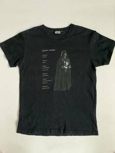 STARWARS DARTHVADER Tシャツ 中古 古着 used ダースベイダー スカイウォーカーの夜明け ルーカスフィルム ディズニー