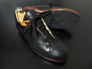 エルメス 40.5 HERMES 比翼 レースアップ レザースニーカー 9230