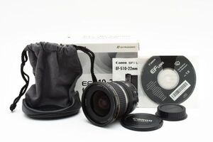 【動作確認済】Canon キヤノン 超広角ズームレンズ EF-S 10-22mm F3.5-4.5 USM APS-C対応 美品 2335033