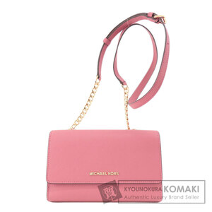 Michael Kors マイケルコース ロゴ金具 ショルダーバッグ PVC レディース 中古