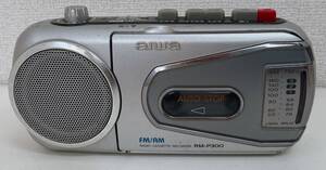 【aiwa アイワ ラジオカセットレコーダー 】電化製品/コレクション/インテリア/録音機/A612-055