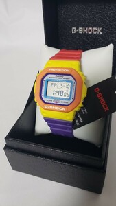 CASIO G-SHOCK ジーショック DW-5610DN-9JF サイケデリック マルチカラーズ 未使用箱内保管品 取説 元箱有 タグ付 希少生産終了品 