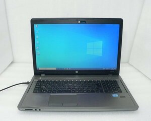 Windows10 Pro 64bit HP ProBook 4740s (E2P88AV) Core i5-3230M 2.6GHz メモリ 8GB HDD 320GB(SATA) DVDマルチ 17.3インチ HD+ (1600x900)