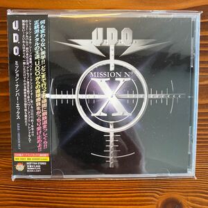 U.D.O./Mission No.X 国内盤帯付/Accept,Dirkschneider