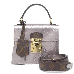 ルイヴィトン Louis Vuitton LV スプリングストリートPM モノグラム・ヴェルニ トープ M90567 箱・保存袋付