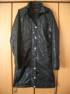 ★新品★　RONI　ロングコート　ロングジャケット　ブラック　フード付き　子供　女の子　レディース　Lサイズ　LJ1664