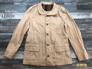 KLEIN PLUS HOMME クランプリュスオム メンズ コットン ワークジャケット 48 ベージュ