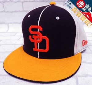 1H7394/NEWERA 59FIFTY サンディエゴ パドレス ベースボールキャップ ニューエラ