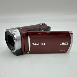 動作品 JVC Everio エブリオ GZ-E117-R デジタルビデオカメラ 充電器なし 中古品 現状品 JVCケンウッド