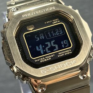 新品 CASIO G-SHOCK カシオ ジーショック GMW-B5000GD-9JF 電波ソーラー 腕時計 デジタル フルメタル Bluetooth対応 国内正規品 動作確認済