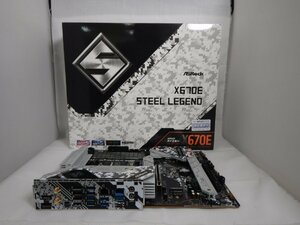 【サイコム】 ASRock X670E STEEL LEGEND (ATX/Socket AM5) @Used@ u0723F