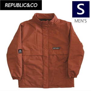 ○ REPUBLIC HYPE SWING TOP JKT CoralBrown Sサイズ メンズ スノーボード スキー ジャケット JACKET スポーツMIX 22-23 日本正規品