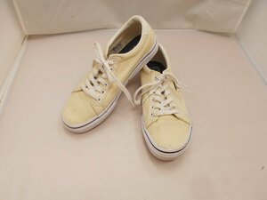 【VANS】ヴァンズ　オフザウォール　レディーススニーカー　アイボリー　キャンバス24cm　SY02-PA3