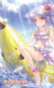 ★Angel Beats!（エンジェル ビーツ）　VisualArt’s/Key★テレカ５０度数未使用vi_44s34