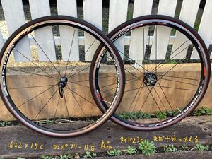 良品　CAMPAGNOLO ZONDA カンパフリー　11s 11速　ホイール クリンチャー 700c 622x15c MEGA G3