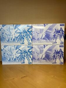 新品 未組立 バンダイ ＲＧ 1/144【ストライクフリーダムガンダム・デスティニーガンダム［チタニウムフィニッシュ］】4個セット(２種類)