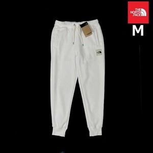 1円～!売切!【正規新品】THE NORTH FACE◆W BOX NSE JOGGER ジョガーパンツ ボックスロゴ US限定 裏起毛 アウトドア(M)白 190110-10