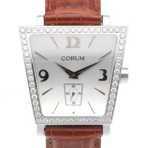 コルム トラピーズ 腕時計 時計 ステンレススチール 106.404.47 クオーツ メンズ 1年保証 CORUM 中古