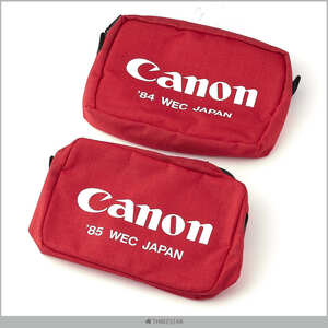 CANON WEC ジャパン 84/85 ポーチ バッグ 2個セット ウェストポーチ プロ用 【C10】