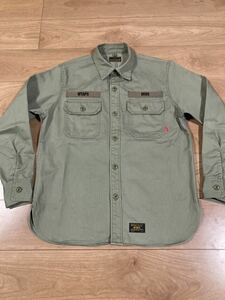 2016SS WTAPS BUDS LS ミリタリーシャツ　size2