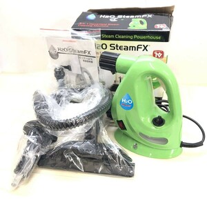 ♪CleanwithWater H2O スチームFX クリーナー ハンディスチーマー 家電 家電製品 部品未開封 動作品 中古品♪R23311
