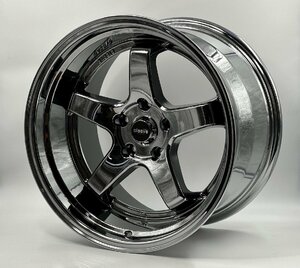 CLEAVE RACING FL53 18x9.5J +18 / 18x10.5J +15 5H-114.3 SMC 各2本 計4本セット 新色