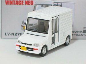 ダイハツ ミラ ウォークスルーバン（白）LV-N276a【トミーテック社1/64ミニカー】【トミカの時】