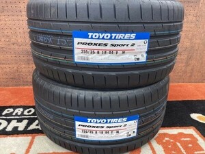 ◆在庫あり! 即納! 2本Set 255/35R18 255/35-18 TOYOプロクセススポーツ2 レクサスIS 30 BMW 3シリーズ カブリオレ E90 E91 E92 Z4 E85 E89