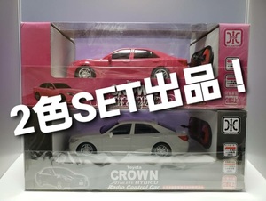 トヨタ　クラウン　アスリートハイブリッドRC　 色[白/ピンク]　セット