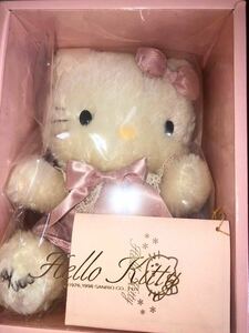 数量限定レア☆HELLO KITTYモヘアドール☆ハローキティ collections doll 証明書付き シリアルナンバー 1998年 サンリオ 未使用