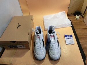 T【サ6-50】【80サイズ】▲未使用/mizuno モレリアTF フットサルシューズ ユニセックス 28.0/ミズノ