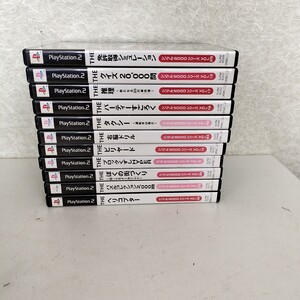 11本 PS2 ゲームソフト PS2ソフト ソフト まとめ シンプル2000シリーズ THE ヘリコプター 箱 説明書 箱説付 ぼくの街づくり セット 1円