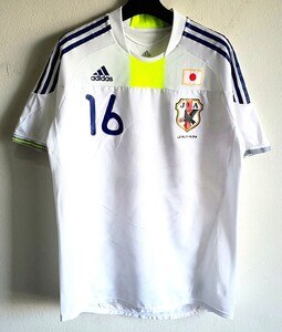 フットサル日本代表　選手支給品　2010 AWAY S/Sユニフォーム#16　O