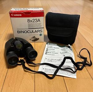 Canon キャノン 双眼鏡 BINOCULARS 8×23A 6.4°